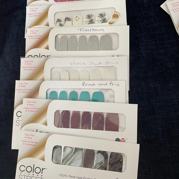 HUGE COLLECTION | 100 COLOR STREET NAIL POLISH STRIPS RETIRED SHADES - Picture 5 of 5